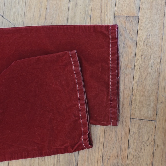 Kenneth Cole New York Hot Red 100% Cotton Mid Rise Jeans Size 4 - Picture 10 of 11